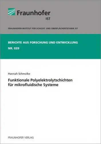 Buch: Funktionale Polyelektrolytschichten für mikrofluidische Systeme, Schmolke