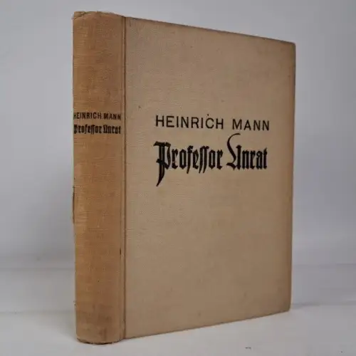 Buch: Professor Unrat, Roman, Heinrich Mann, Kurt Wolff Verlag, gebraucht, gut