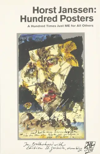 Buch: Hundred Posters, Janssen, Horst. 1991, Verlag St. Gertrude, gebraucht, gut