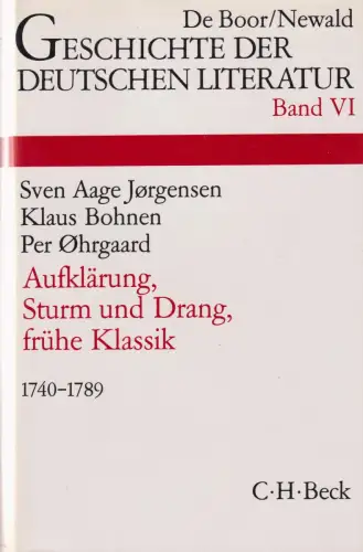 Buch: Geschichte der deutschen Literatur von den Anfängen bis zur... de Boor