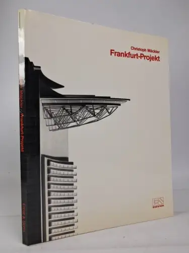 Buch: Frankfurt-Projekt, Christoph Mäckler, 1987, Ernst & Sohn, gebraucht, gut