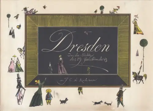 Buch: Dresden um die Mitte des 19. Jahrhunderts, Knobloch, Heinz. 1975