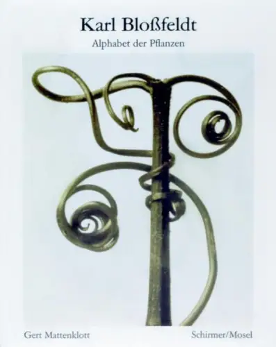 Buch: Karl Bloßfeldt, Alphabet der Pflanzen, Mattenklott, 2007, Schirmer/Mosel