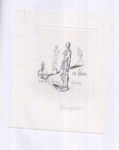 Buch: Een Essay. Buffinga, Anne, 1961, Stichting de Getijden Pers. Mit Exlibris