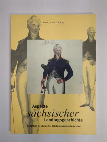 3 Hefte Aspekte sächsischer Landtagsgeschichte, Matzerath, Josef, sehr gut