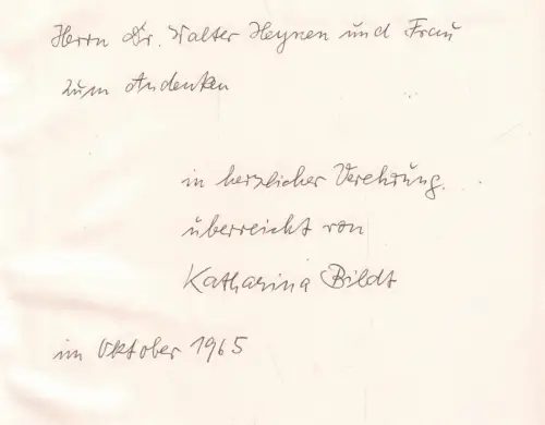 Buch: Paul Bildt, Voss, Karl, 1963, Josef Keller, gebraucht, gut