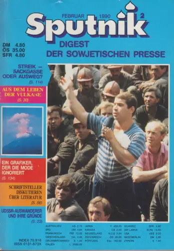 Sputnik 2 - Februar 1990, Digest der Sowjetischen Presse, Presseagentur Nowosti