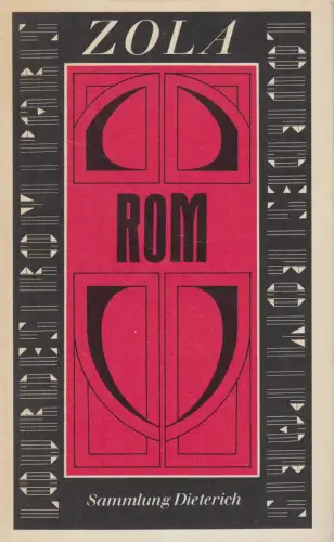 Sammlung Dieterich 332: Rom, Emile Zola. 1988, Großformat, gebraucht, gut