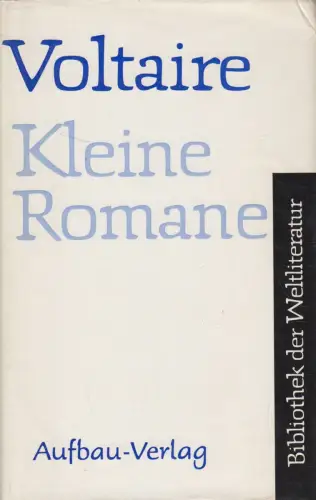 Buch: Kleine Romane, Voltaire. 1969, Aufbau-Verlag, gebraucht, gut