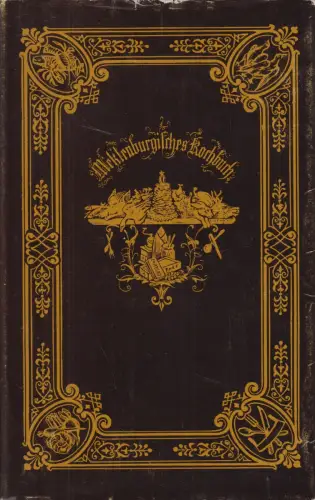 Buch: Mecklenburgisches Kochbuch, Frieda Ritzerow, 1981, Hinstorff, Reprint