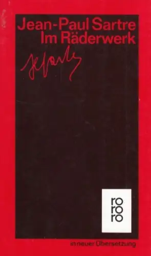 Buch: Im Räderwerk, Sartre, Jean-Paul. Rororo, 1989, Rowohlt Verlag