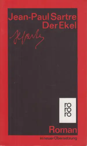 Buch: Der Ekel, Sartre, Jean-Paul. 1989, Rowohlt Taschenbuch Verlag