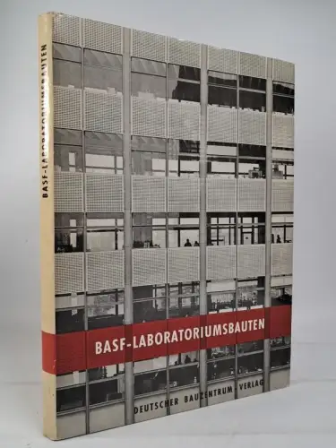 Buch: BASF-Laboratoriumsbauten der Anwendungstechnik, 1963,  Bauzentrum-Verlag