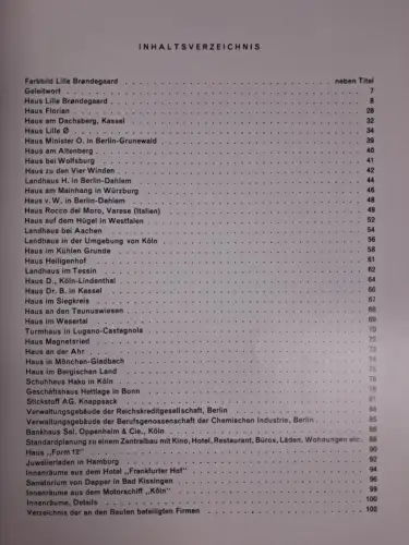 Buch: Bauten und Räume, Fritz August Breuhaus de Groot, 1953, Ernst Wasmuth