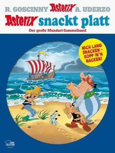 Comic Asterix snackt Platt, René Goscinny, Egmont Comic Collection, Plattdeutsch