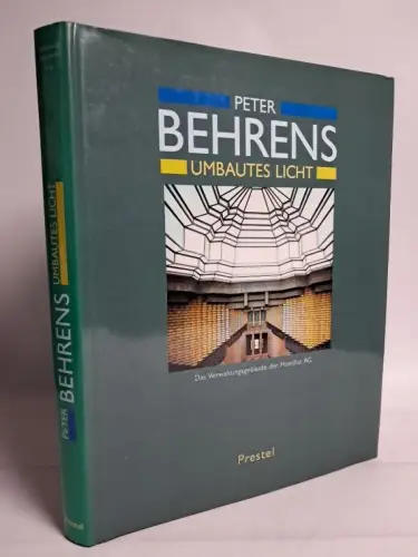Buch: Peter Behrens - Umbautes Licht, B. Buderath, 1990, Prestel, Hoechst AG