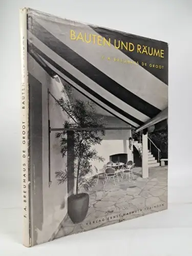 Buch: Bauten und Räume, Fritz August Breuhaus de Groot, Ernst Wasmuth, 1953
