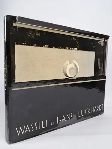 Buch: Wassili und Hans Luckhardt, Bauten und Entwürfe. Kultermann, 1958, Wasmuth