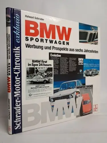 Buch: BMW Sportwagen, Werbung und Prospekte aus sechs Jahrzehnten, Schrader,1996