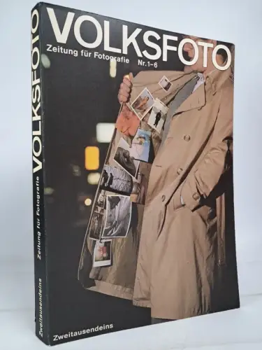 Buch: Volksfoto. Zeitung für Fotografie Nr. 1-6, 1981, Zweitausendeins, Hacker