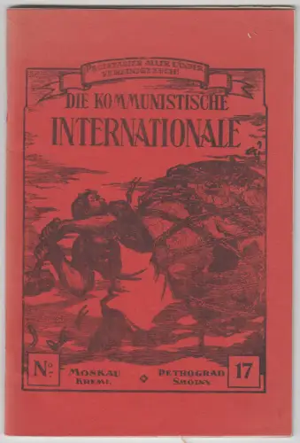 Die kommunistische Internationale Nr. 17, Teil II: Rat der Roten Gewerkschaften