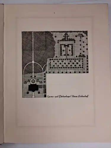 Buch: Landhäuser und Innenräume, Architekt Fritz August Breuhaus, 1911, E. Ohle