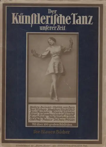 Buch: Der Künstlerische Tanz unserer Zeit, H. & M. Aubell, 1928, Langewiesche
