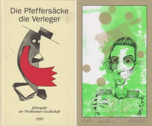 Buch + Beilage: Die Pfeffersäcke, die Verleger. SISYPHOS V, 1995, Faber & Faber