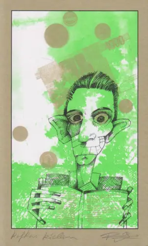 Buch + Beilage: Die Pfeffersäcke, die Verleger. SISYPHOS V, 1995, Faber & Faber