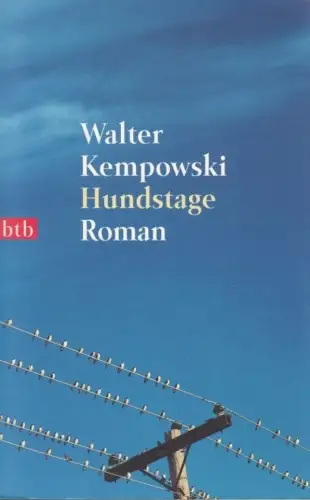 Buch: Hundstage, Kempowski, Walter, 2004, btb, Roman, gebraucht, sehr gut