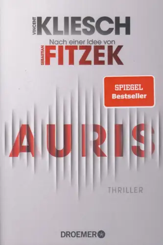 Buch: Auris, Kliesch, Vincent, 2019, Droemer Verlag, Thriller