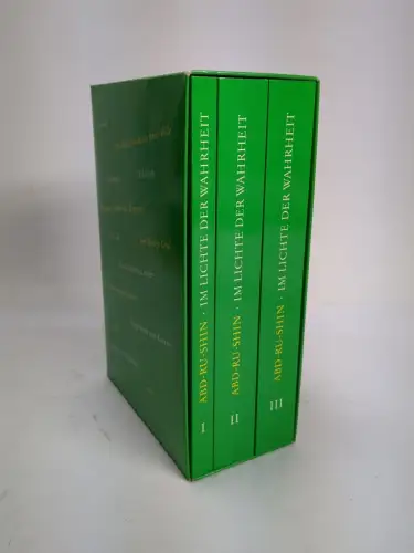 Buch: Im Lichte der Wahrheit, Abd-ru-shin, 3 Bände, 1990, Stiftung Gralsbotschaf