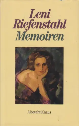 Buch: Memoiren, Riefenstahl, Leni. 1987, Albrecht Knaus, gebraucht, sehr gut