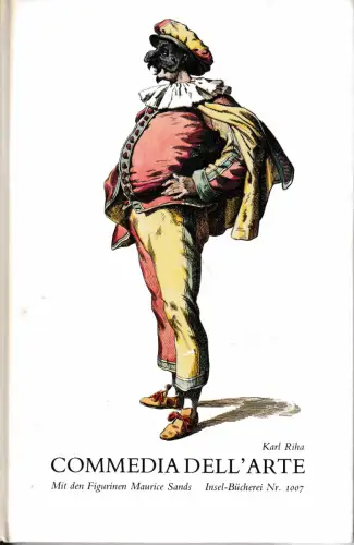 Insel-Bücherei 1007, Commedia dell'arte, Riha, Karl, Insel Verlag, gebraucht