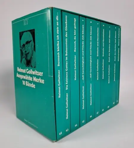 Buch: Helmut Gollwitzer - Ausgewählte Werke, 1988, Kaiser Taschenbücher, 10 Bde