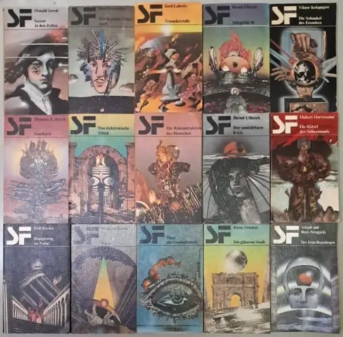 15 Bücher Science Fiction SF Utopia, Das Neue Berlin, Nova, Sinobara ....