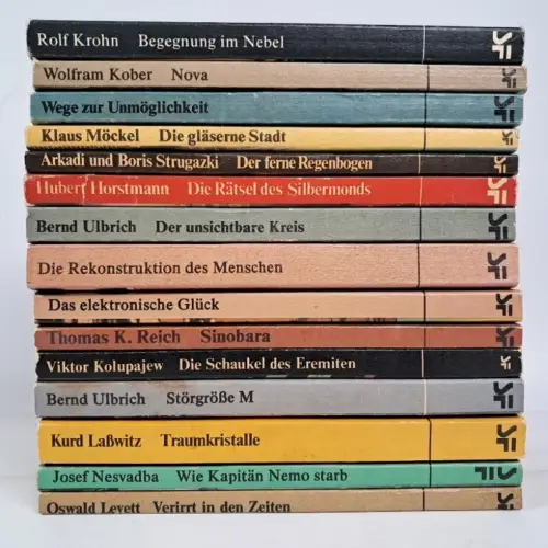 15 Bücher Science Fiction SF Utopia, Das Neue Berlin, Nova, Sinobara ....