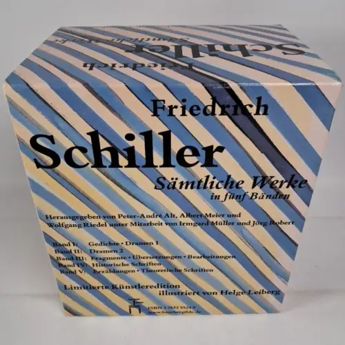 Buch: Friedrich Schiller - Sämtliche Werke in 5 Bänden, Büchergilde Gutenberg