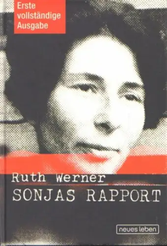 Buch: Sonjas Rapport, Werner, Ruth. 2006, Verlag Neues Leben, gebraucht, gut