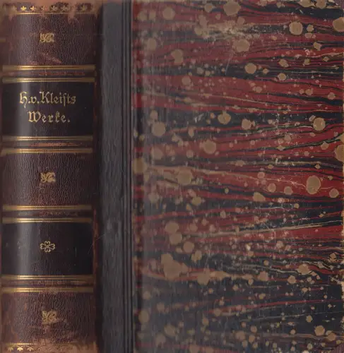 Buch: Heinrich von Kleists sämtliche Werke, 4 Teile in 1 Band, Max Hesse Verlag