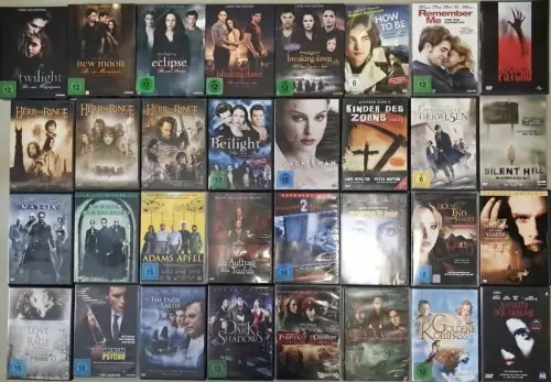 60 DVDs Sammlung / Konvolut / Paket Fantasy, Horror, Superhelden, Vampire ...