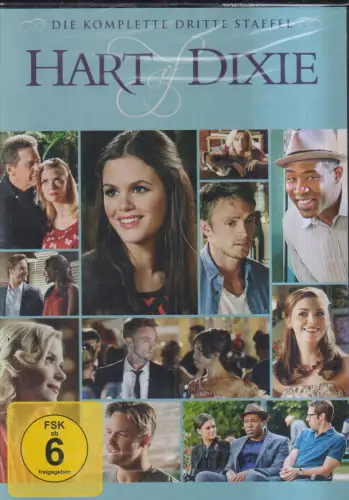 DVD-Box: Hart of Dixie - Die komplette 3. Staffel, 2014, Warner Brothers, 5 DVDs