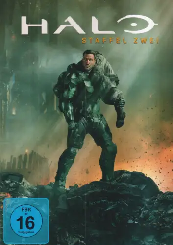 DVD-Box: Halo - Staffel 2, 2024, Paramount, Action, Science Fiction, sehr gut