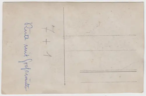 AK Portrait Ruth mit Großmutter - Mädchen und ältere Dame, Fotografie, vintage