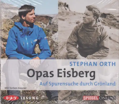 CD-Box: Stephan Orth - Opas Eisberg, 2013, Gelesen von Torben Kessler, DAV