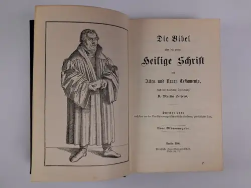 Biblia: Die Bibel, Martin Luther, Preußische Haupt-Bibelgesellschaft