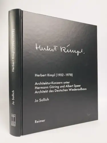Buch: Herbert Rimpl (19021978). Jo Sollich, 2013, Reimer, gebraucht, sehr gut
