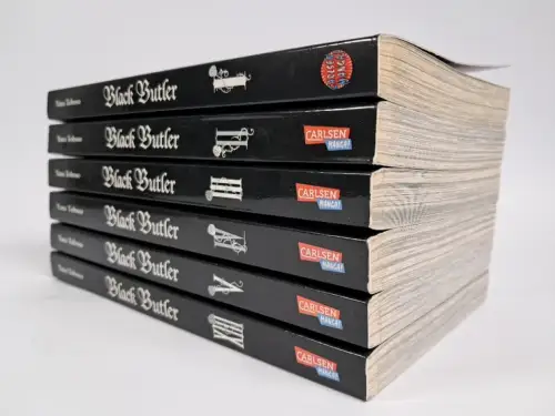 Manga: Black Butler 1-5 + 8, Yana Toboso, 6 Bände, Carlsen Manga, gebraucht, gut