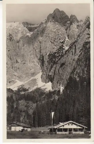 AK Scharitzkehl-Alm - Am Hohen Göll bei Berchtesgaden, ca. 1932, Postkarte