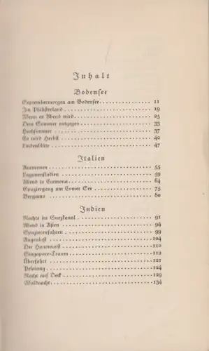 Buch: Bilderbuch, Schilderungen, Hermann Hesse, 1926, S. Fischer Verlag